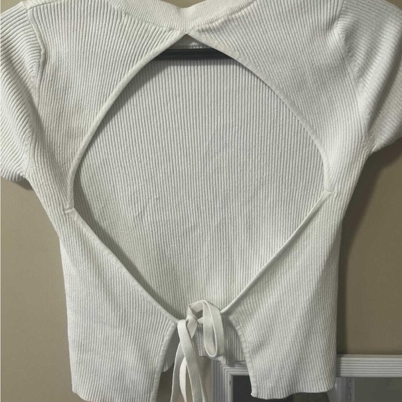 Garage Open Back Tie shirt, worn once. - Picture 3 of 5